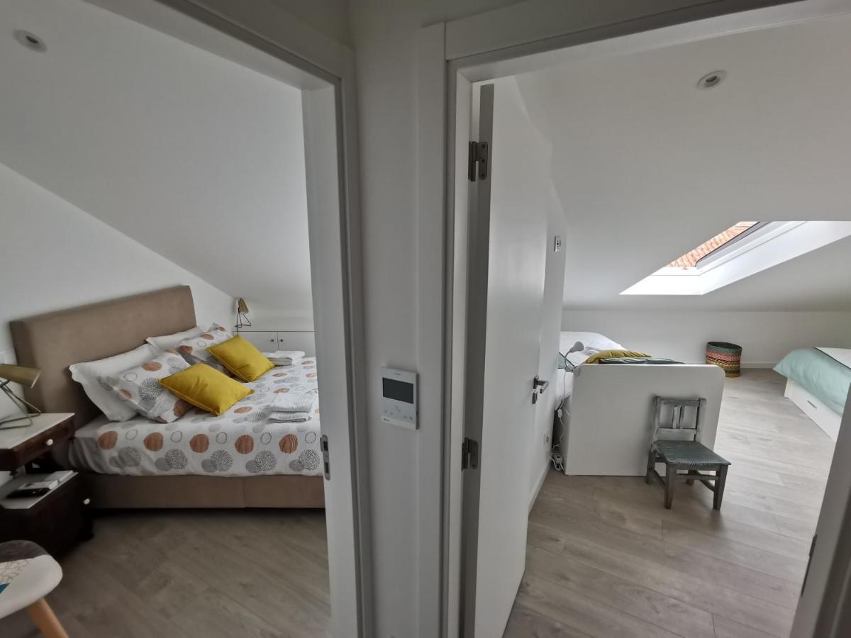 Ferienwohnung Casa Na Onda Elevador Nazaré Exterior foto